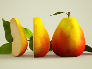 hyper realistic pears 3D Модель