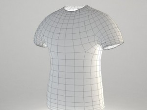 tshirt 3D मॉडल