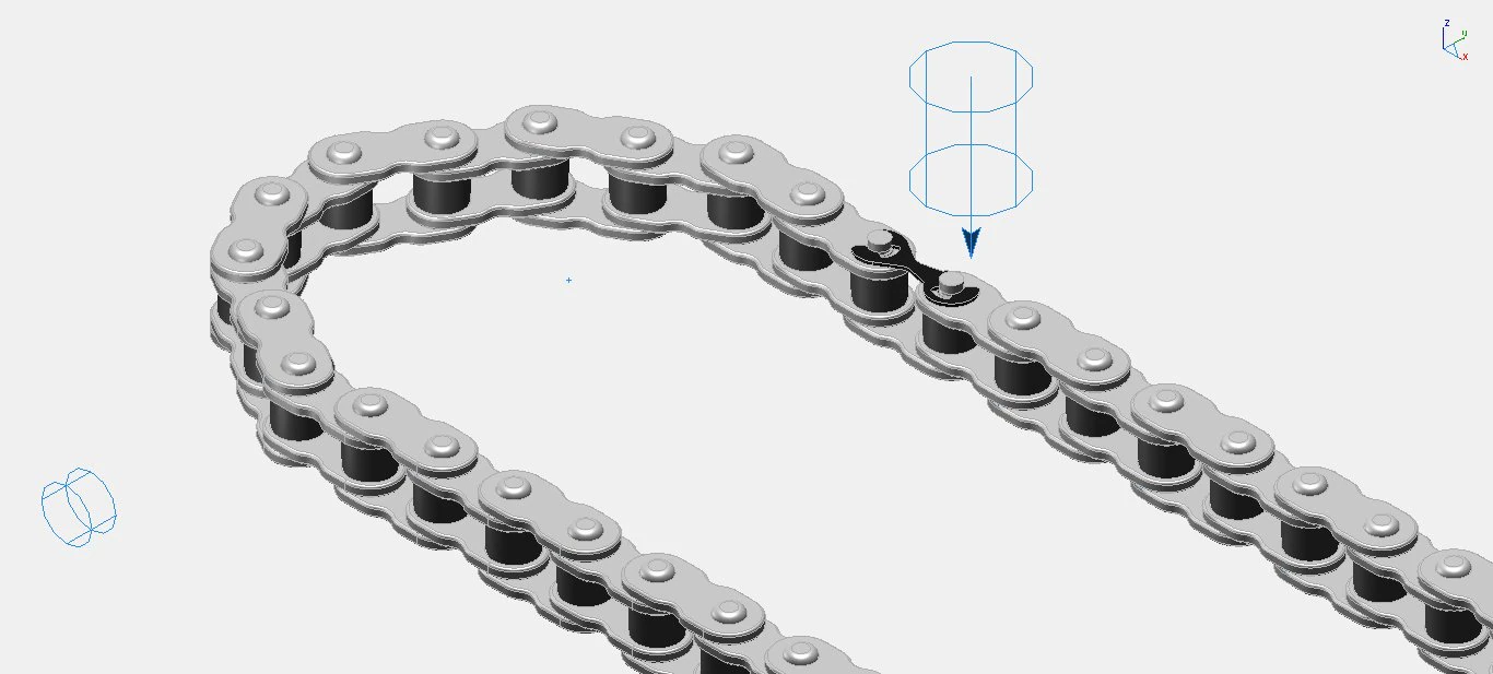 chain 3D Model .c4d .max .obj .3ds .fbx .stl .blend