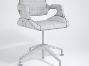 interstuhl silver 101s chair Modelo 3D