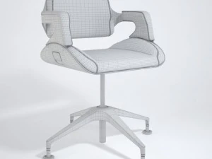 interstuhl silver 101s chair 3D Model