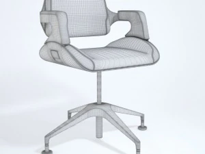 interstuhl silver 101s chair 3D Model