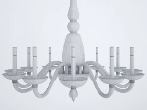 baroviertoso palladiano chandelier 3D Model