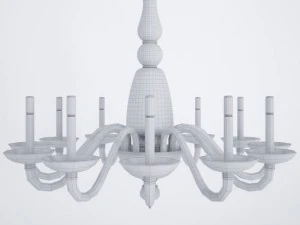 baroviertoso palladiano chandelier 3D Model