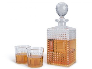 decanter and glasses 3D Модель