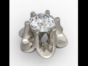 lunette pour mod&egrave;le d'impression 3D en diamant Modèles 3D en vedette