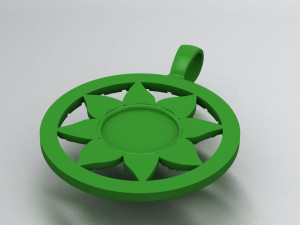 pendant sun 3d print model 3D Принт Модель