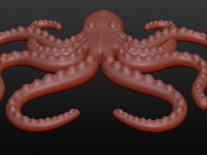 octopus 3d print model 3D 프린트 모델