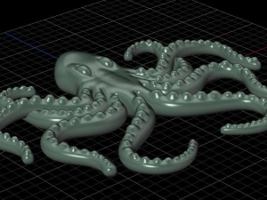 octopus 3d print model 3D 프린트 모델