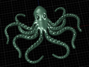 octopus 3d print model 3D 프린트 모델