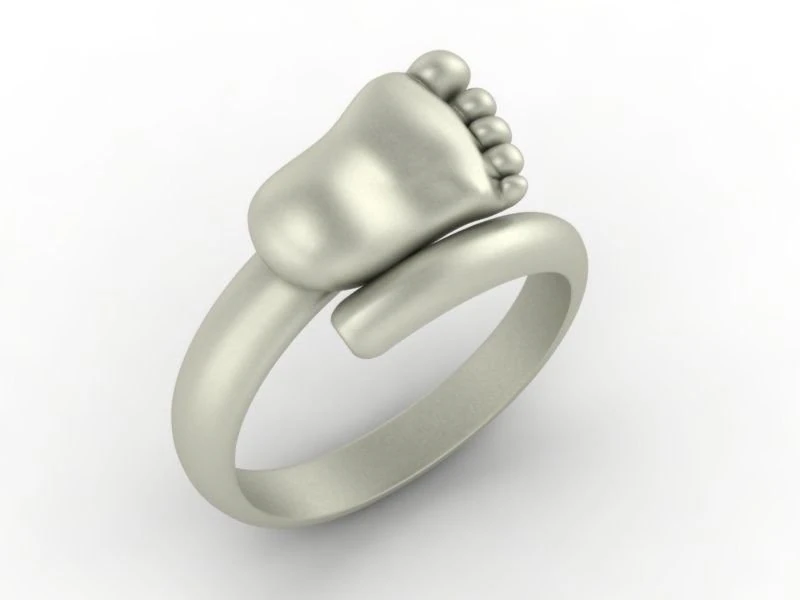 baby foot rings 3d print model 3d print model 3D Print Model .c4d .max .obj .3ds .fbx .stl .blend 