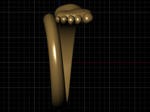 baby foot rings 3d print model 3d print model 3D Print Model