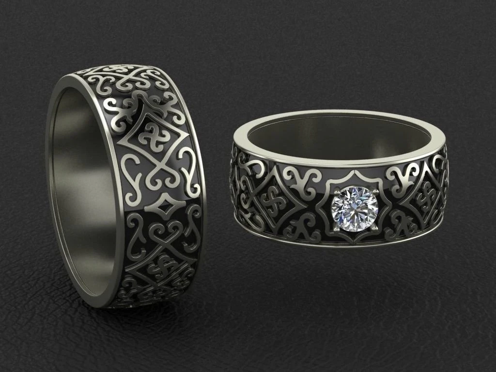 ring pattern 3d print model 3D Print Model .c4d .max .obj .3ds .fbx .stl .blend 
