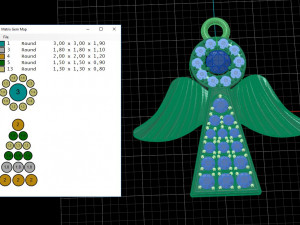 angel pendant 3D 프린트 모델