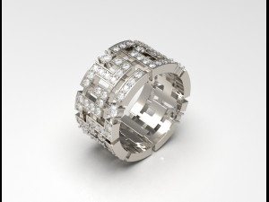 engagement fashion ring 3D प्रिंट मॉडल