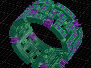 engagement fashion ring 3D प्रिंट मॉडल