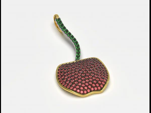 pendant cherry 3D Print Model