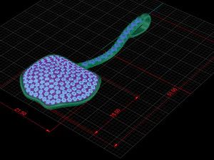 pendant cherry 3D Print Model