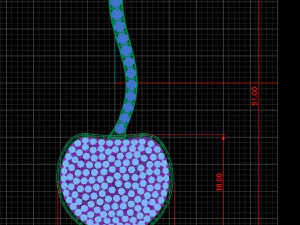 pendant cherry 3D Print Model