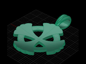 celtic cross pendant 3Dプリントモデル