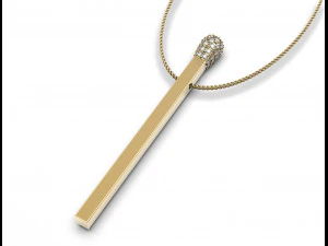 pendant match 3D Print Model