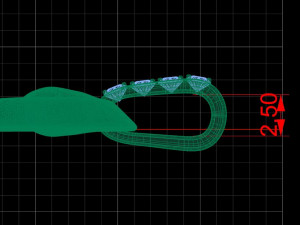 pendant heart 3D 打印模型