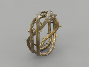 ring crown of thorns Modello di stampa 3D