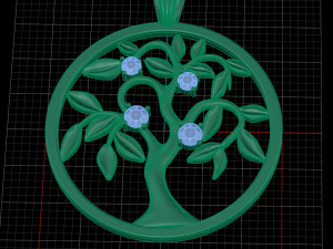 pendant tree 3D Принт Модель