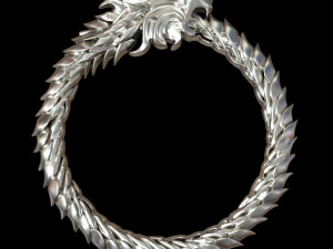 uroboros Modello di stampa 3D
