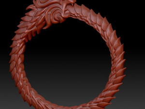 uroboros 3Dプリントモデル