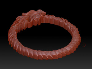uroboros 3Dプリントモデル
