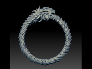 uroboros 3Dプリントモデル