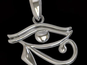 호루스의 눈 펜던트 3D 프린트 모델