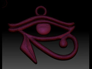 eye of horus pendant 3D Print Model