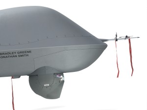 Mq-9 reaper military aircraft drone 3D Model
