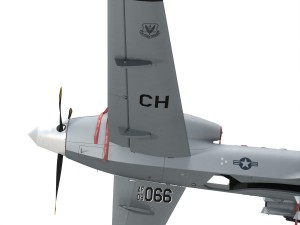 Mq-9 reaper military aircraft drone 3D Model
