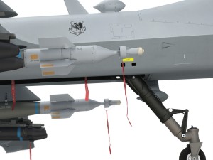 Mq-9 reaper military aircraft drone 3D Model