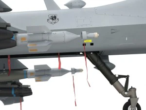 Drone de aeronave militar Mq-9 reaper Modelo 3D
