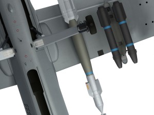Mq-9 reaper military aircraft drone 3D Model