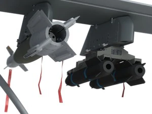 Drone de aeronave militar Mq-9 reaper Modelo 3D