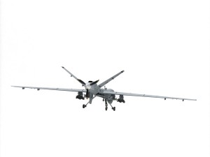 Mq-9 reaper military aircraft drone 3D Model
