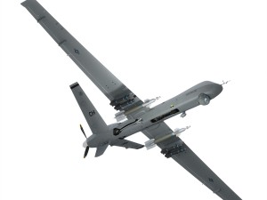 Mq-9 reaper military aircraft drone 3D Model