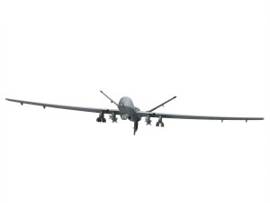 Mq-9 reaper military aircraft drone 3D Model