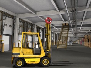huge warehouse 3D-Modell