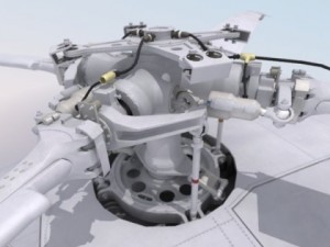Sh60 seahawk military helicopter 3D Model