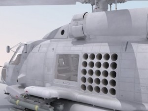 Sh60 seahawk military helicopter 3D Model