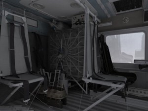 Sh60 seahawk military helicopter 3D Model