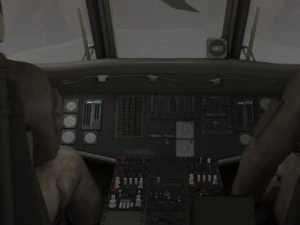 Battlehawk military helicopter 3D Model
