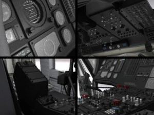 Battlehawk military helicopter 3D Model
