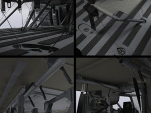 Battlehawk military helicopter 3D Model